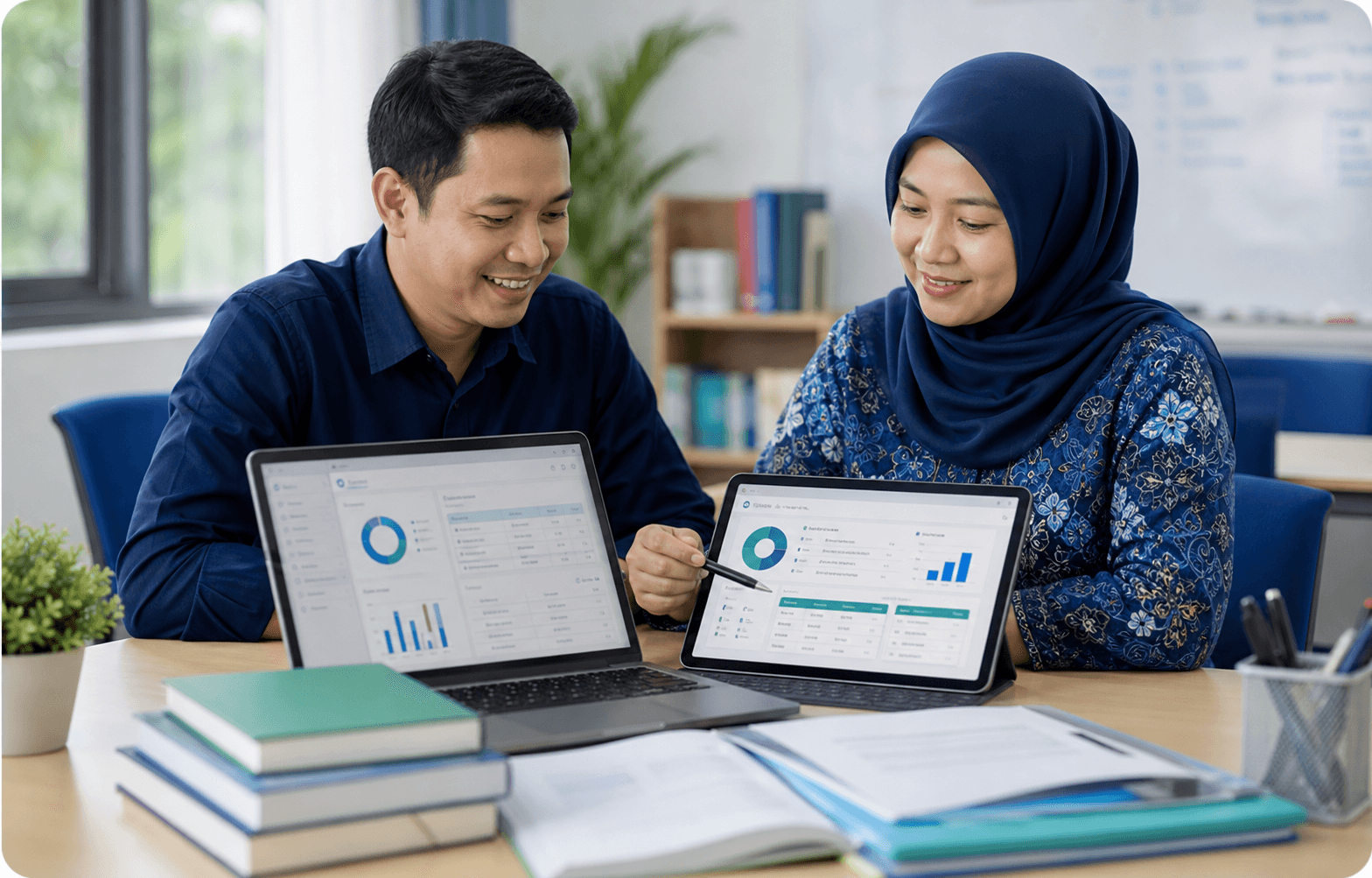 Ilustrasi modul Akademik Sentrio